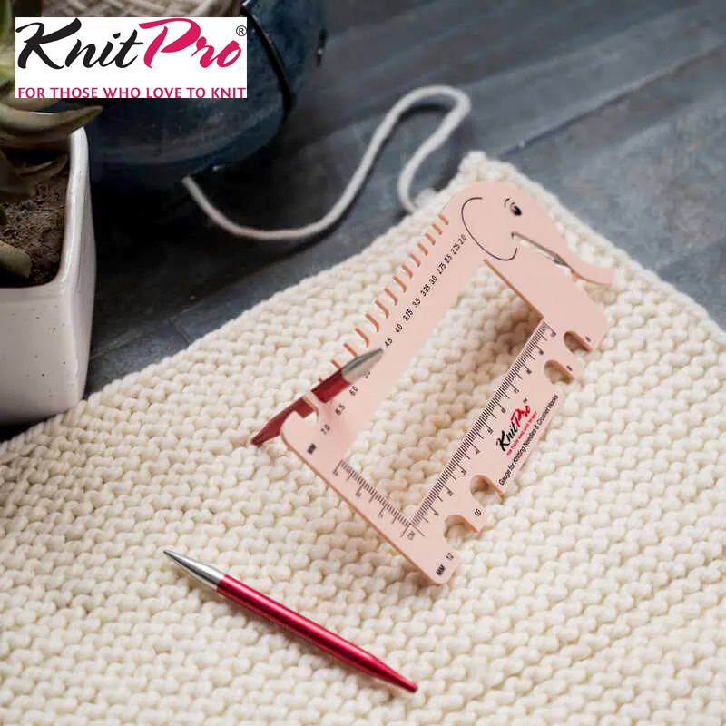 Sewing In Textile - Knitpro Strumento per uncinetto Plastica Densi