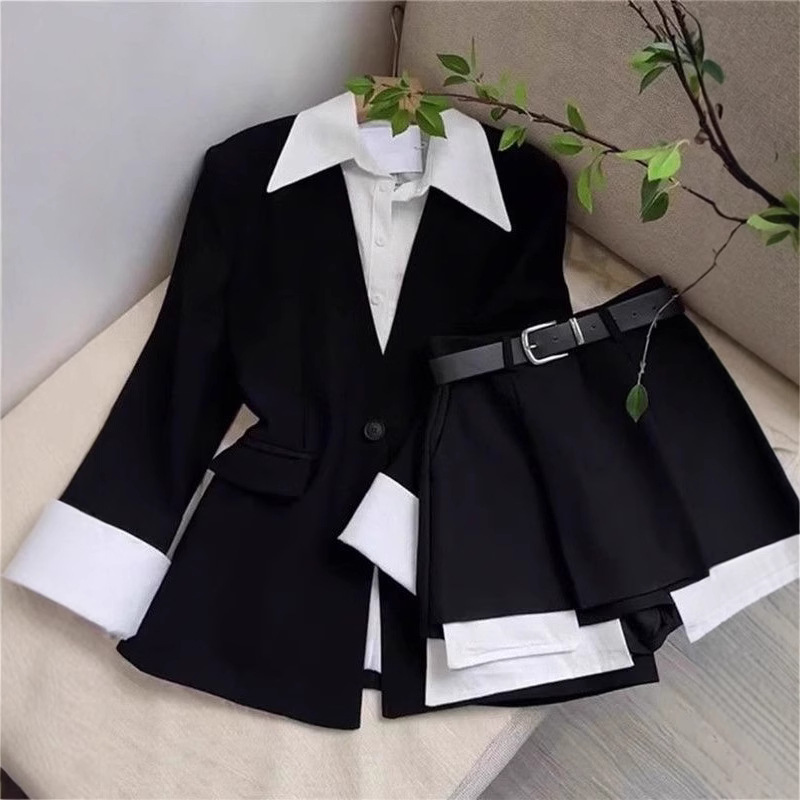 Sewing Jackets - Completo Donna Due Pezzi con Gonna,