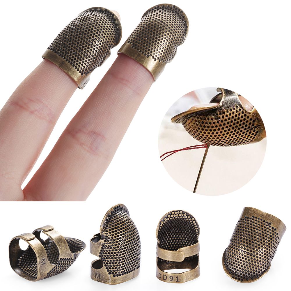 Sewing Thimble Metal - Accessori per Cucito: Anello Protettivo per