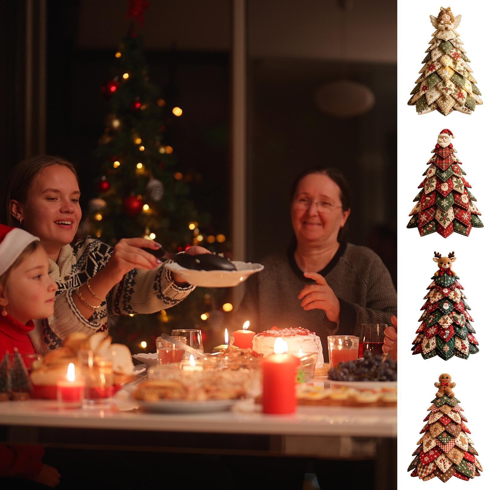 Sewing Kit - Kit Albero di Natale in Tessuto