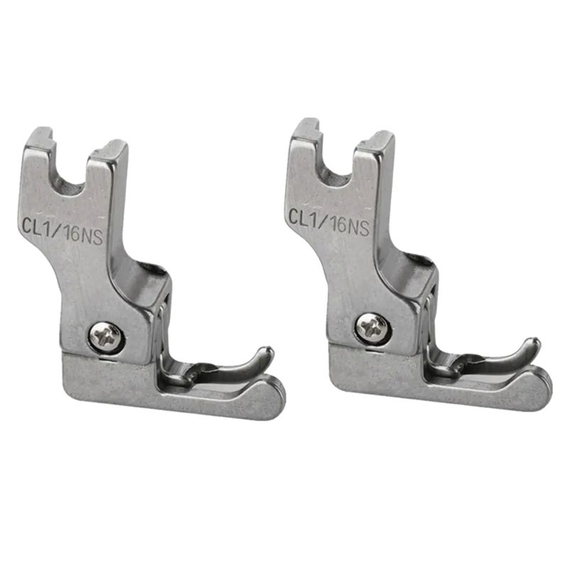Zipper Foot Presser - AEE8-2Pz Piedino Guida Stretto per Macchina