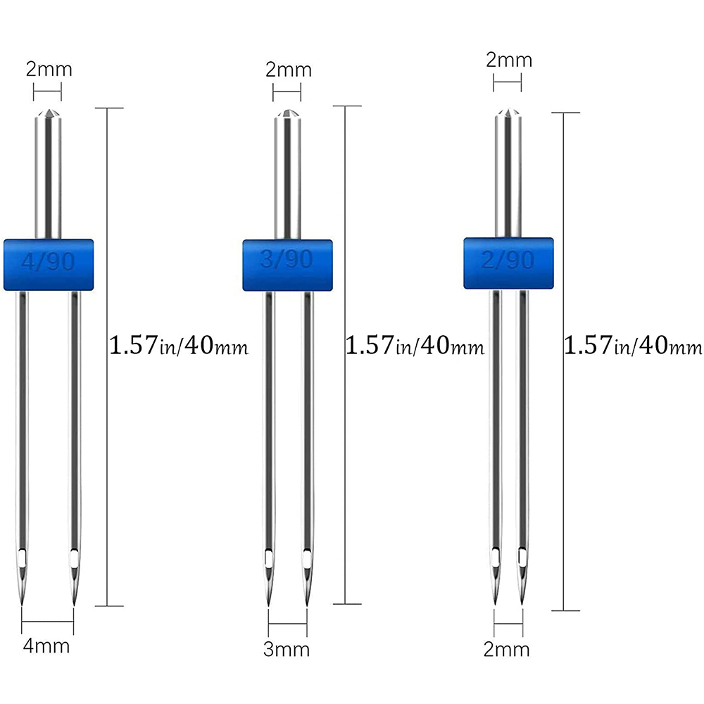 3PCS Per Cucire Doppi Aghi 2/9 - Twin Needle Stretch recensione e prezzo