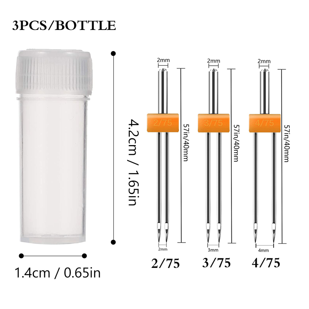 3PCS Macchina Da Cucire Aghi D - Twin Needle Stretch recensione e prezzo
