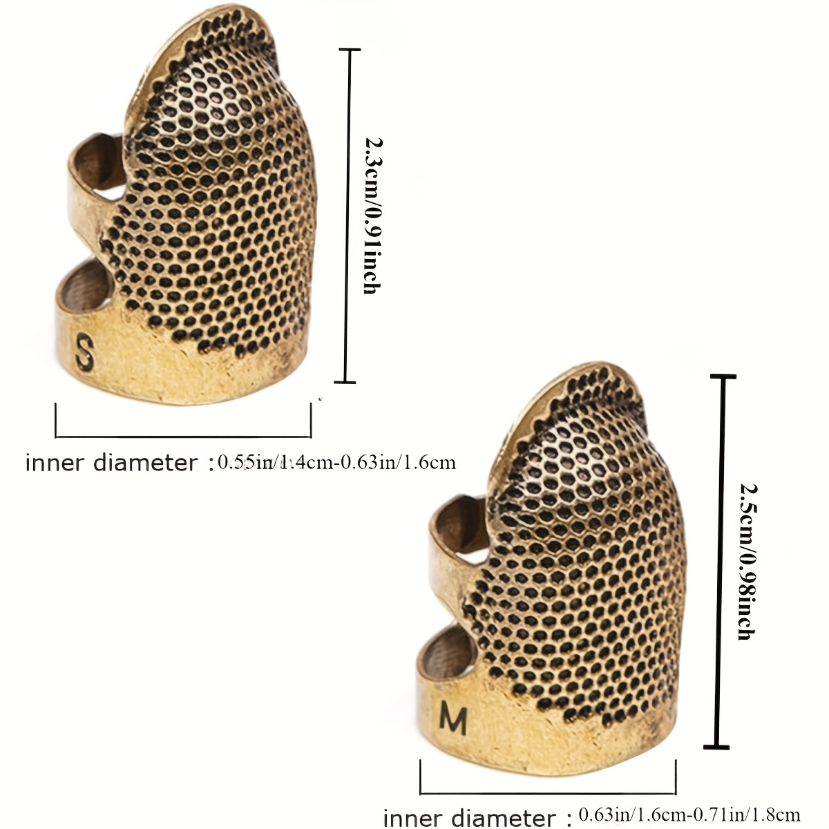 Ditali da Cucito, Anelli Dital - Sewing Thimble Metal recensione e prezzo