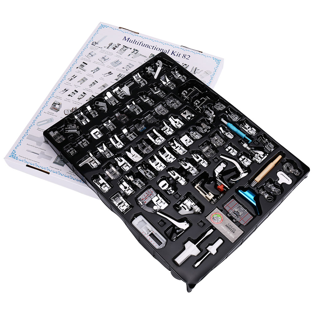 11-82 pz/set Macchina Da Cucir - Zipper Foot Presser recensione e prezzo