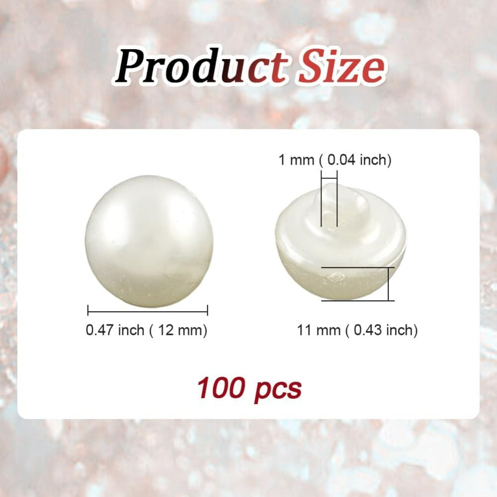 12MM 100 pezzi 1 foro beige im - Sewing Kit recensione e prezzo