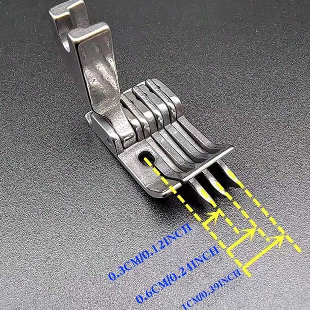 1 Pezzo Piedino Guida a Tre Bo - Textile Sewing Machine recensione e prezzo