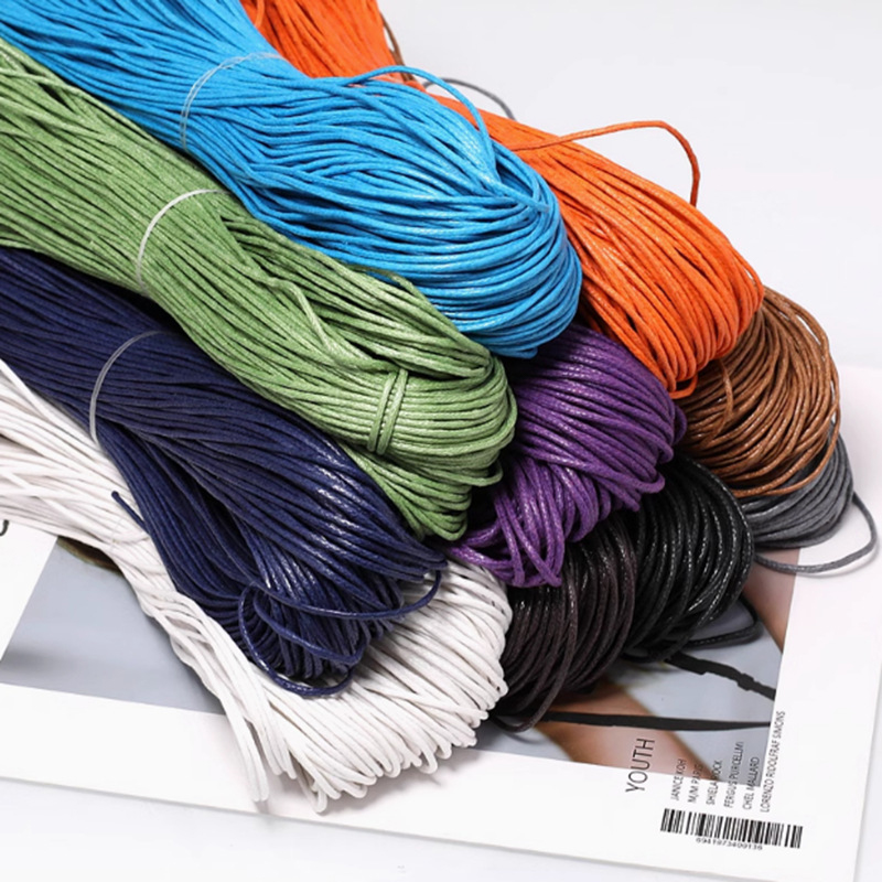 Circa 45 m Filo di cera Cavo d - Sewing Thread In Textile recensione e prezzo