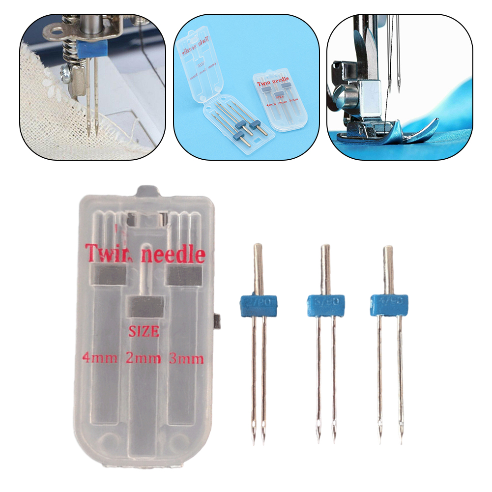 Set di 3 Aghi Doppi per Macchi - Twin Needle Stretch recensione e prezzo