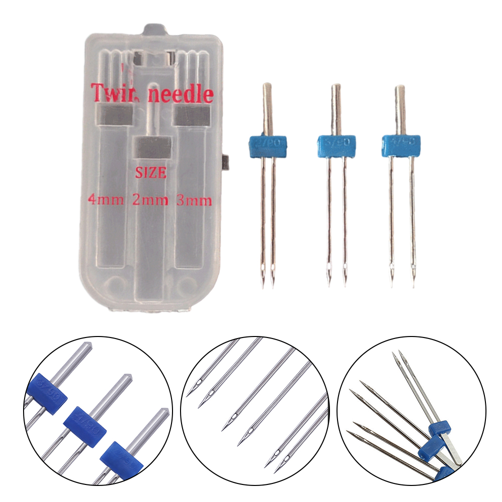 Set di 3 Aghi Doppi per Macchi - Twin Needle Stretch recensione e prezzo
