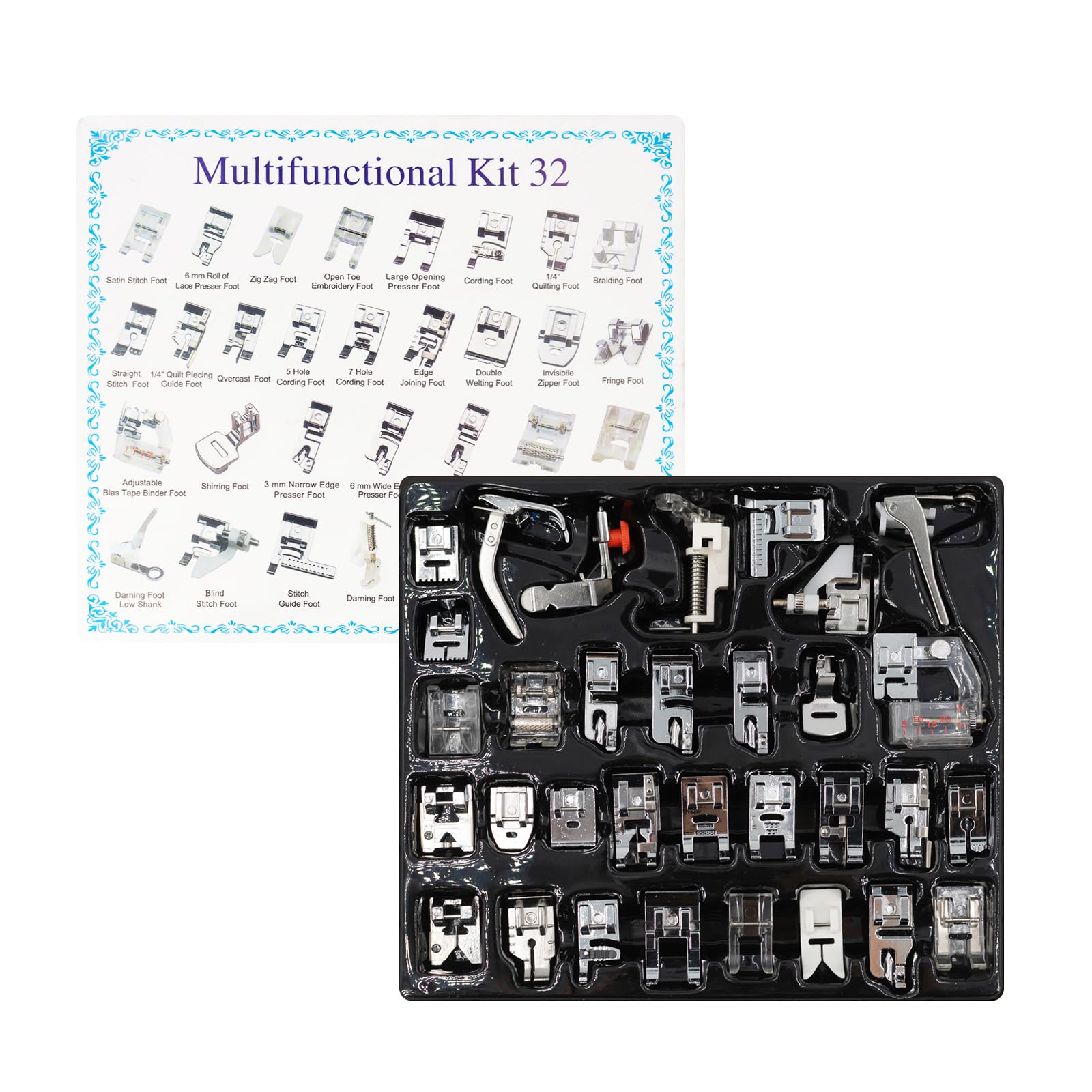 Kit piedino da cucito multifun - Zipper Foot Presser recensione e prezzo
