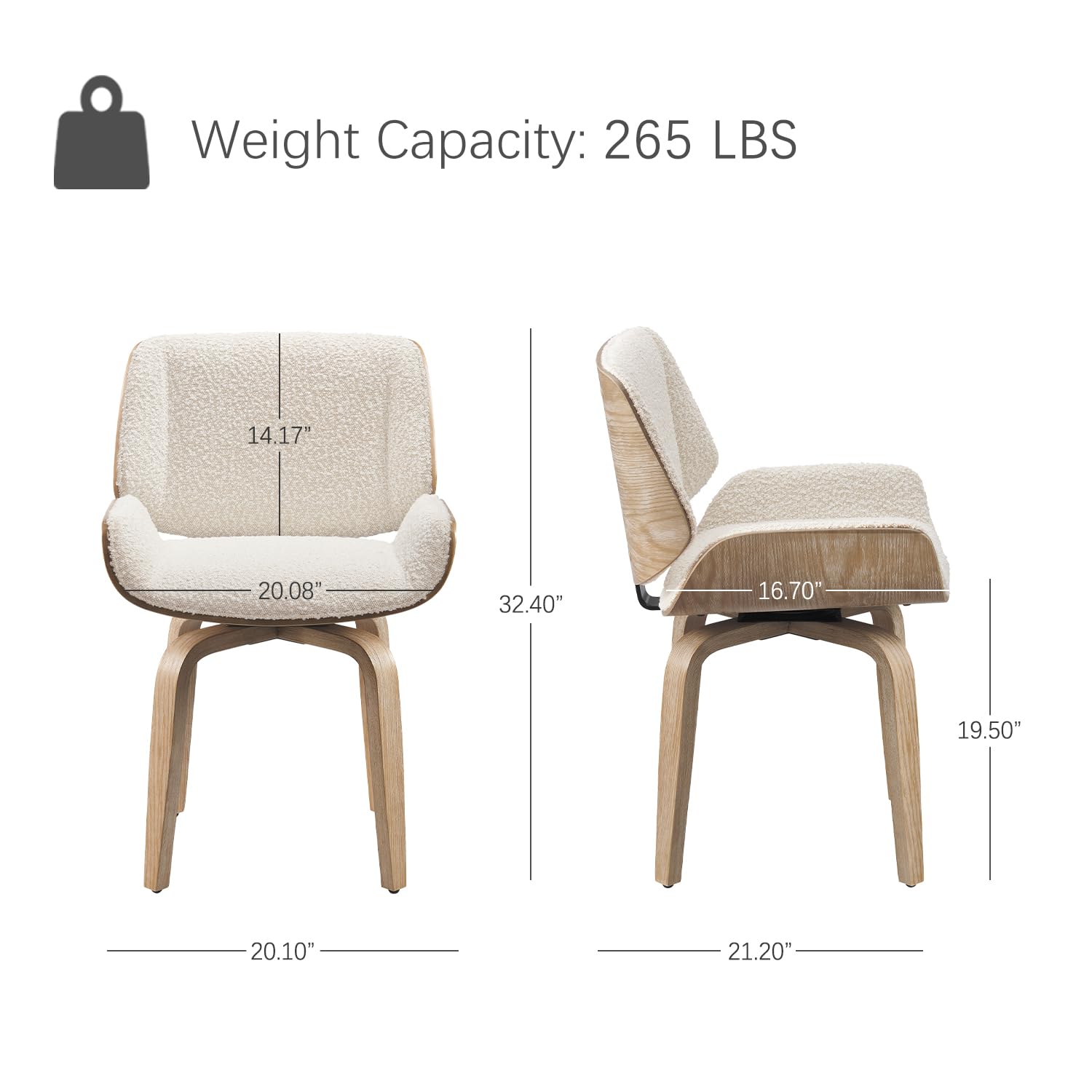 Sedia da Pranzo Girevole, Sedi - Century Textile & Sewing Supply Hours recensione e prezzo