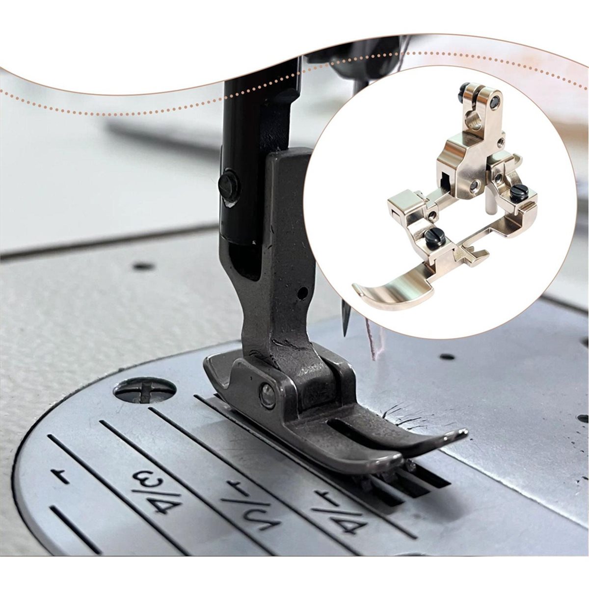 Piedino Regolabile Antiscivolo - Zipper Foot Presser recensione e prezzo