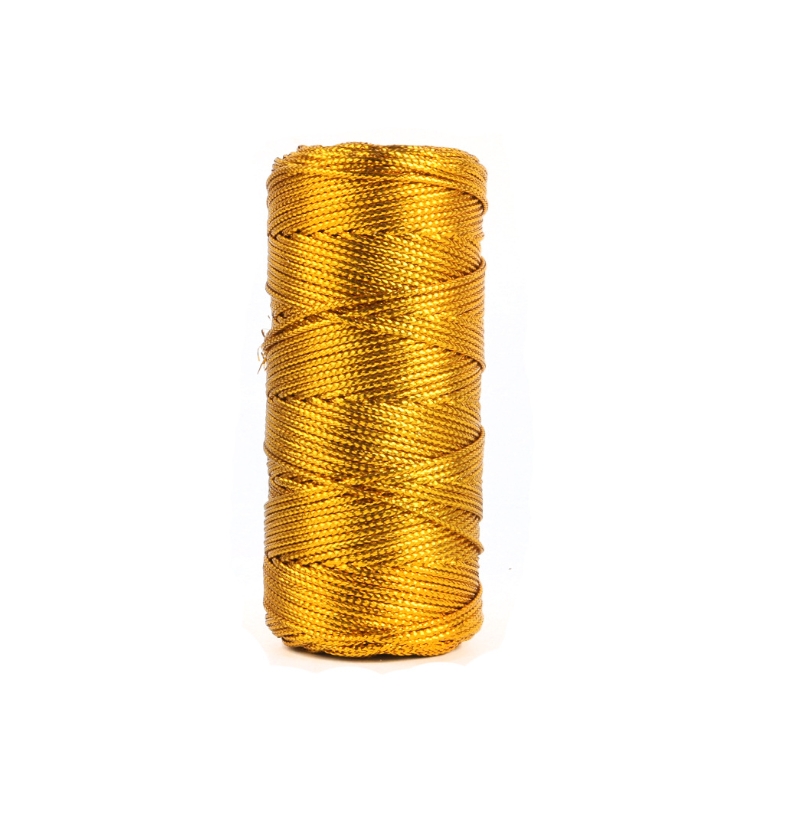 Corda di macramè in oro e arge - Sewing Thread In Textile recensione e prezzo