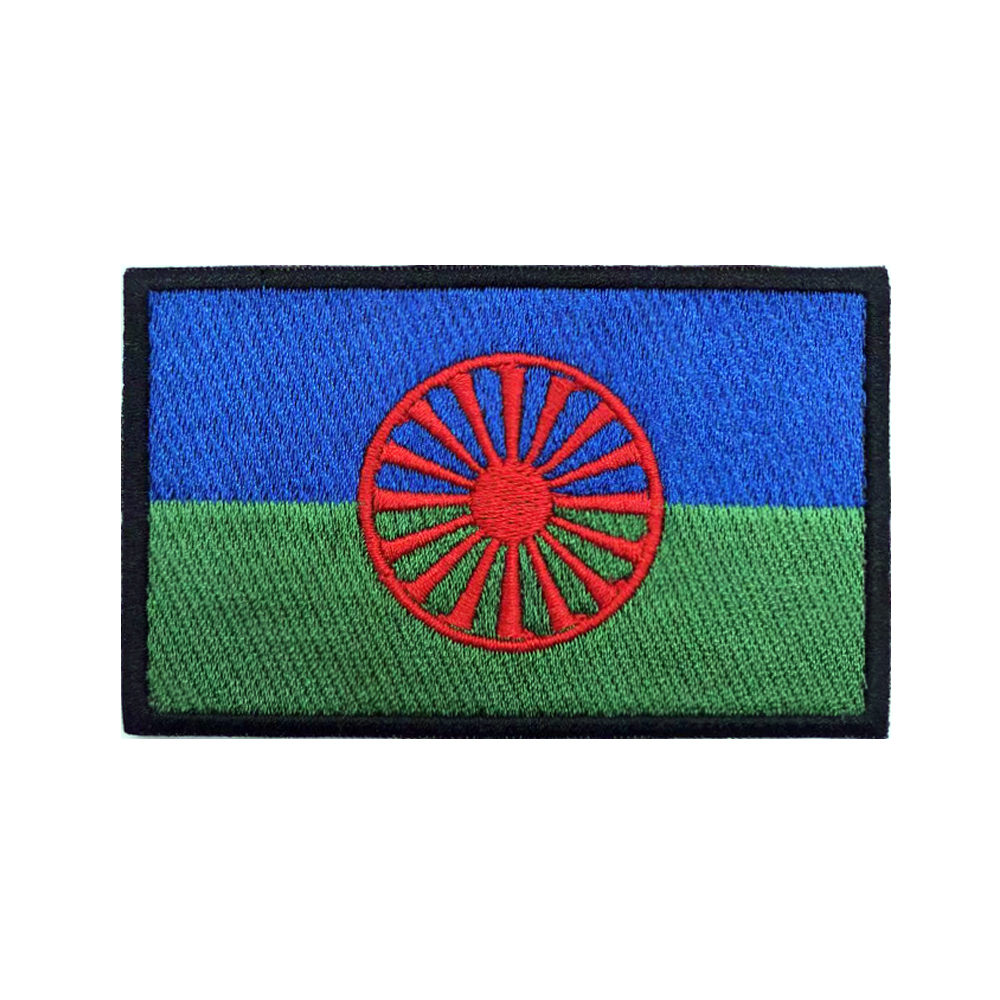 Rom Gypsy Flag Of The Romani T - Velcro Sew On recensione e prezzo