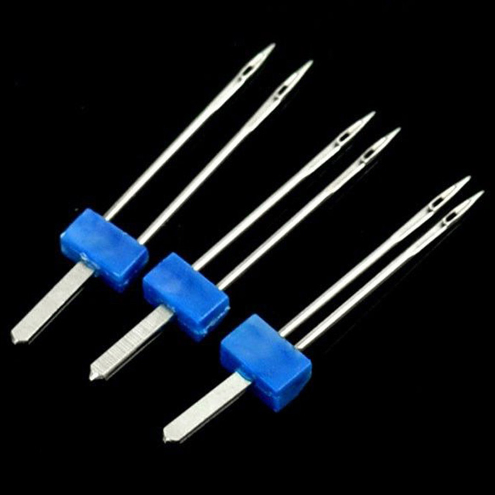 Set di 3 Aghi Gemelli in Accia - Twin Needle Stretch recensione e prezzo