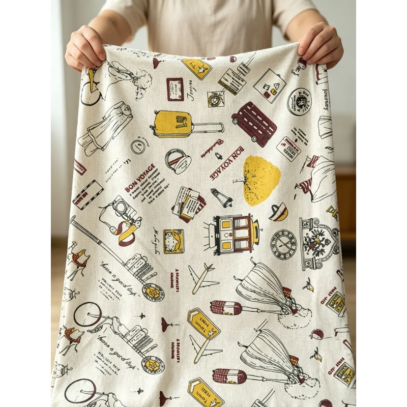 Tessuto misto con motivo a sta - Sewing In Textile recensione e prezzo